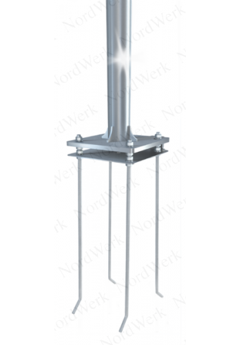 PRO Inox "Супер Баннер" с механической лебедкой-1